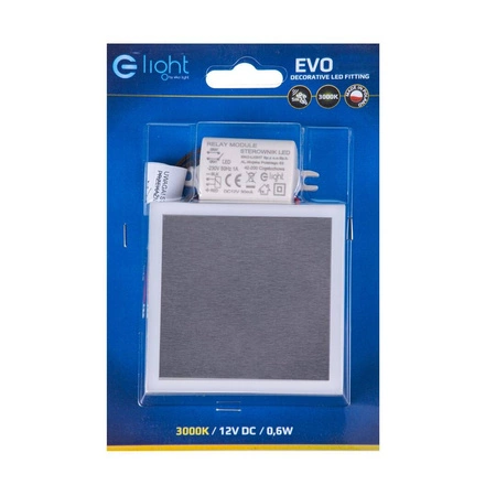 Oprawa schodowa 0,6W EVO ciepła 3000K