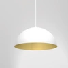 Lampa wisząca BETA, MLP7897, 35 cm, biały/złoty, 1x60W E27