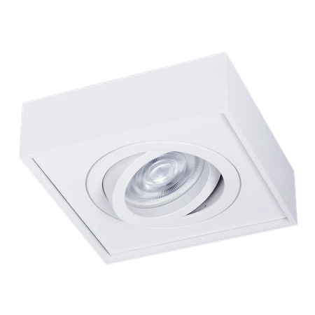 Oprawa wpuszczana Nusa Square, ML0039, biała, 1x8W GU10