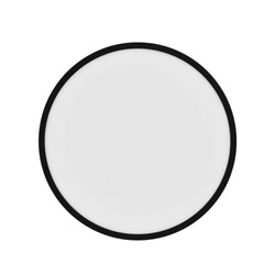 Lampa sufitowa OJA LED 2700K Biała ciepła Plastik | Czarny