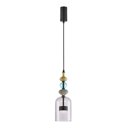 Lampa wisząca ARTE 12W LED śr. 13cm czarna