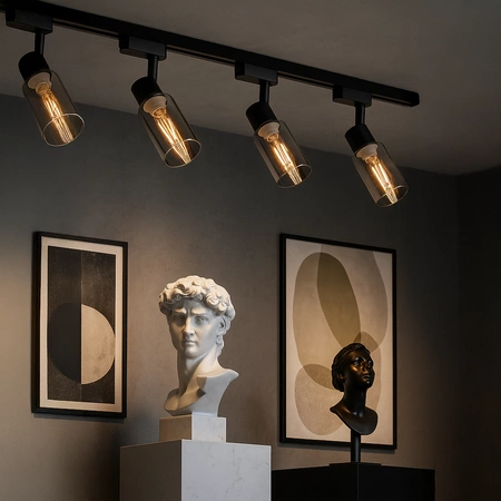 Oprawa Como Track Czarny 1xE14