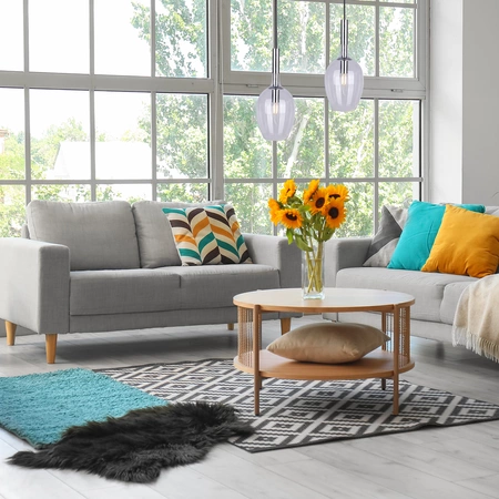 Lampa wisząca TANGO CLEAR 1xE14