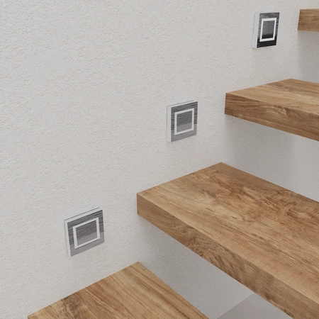 Oprawa schodowa LED 0.6W EVRA barwa neutralna 4000K EKS0391