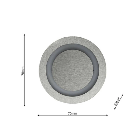 Oprawa schodowa LED 0,6W OTI MAX barwa ciepła 3000K EKS4338