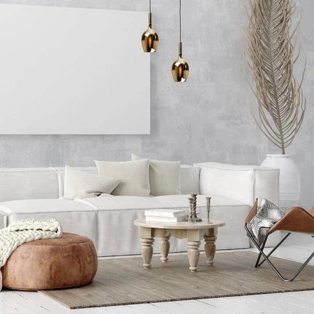 Lampa wisząca LUGANO, złota, 1x40W E14, ML8815