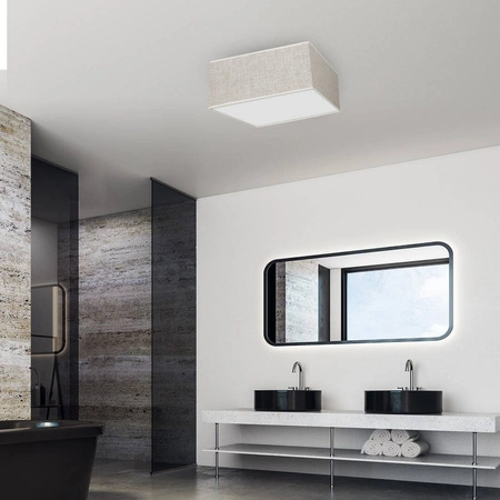 Lampa sufitowa LINO, MLP 7496, biały/szary, 3x60W E27