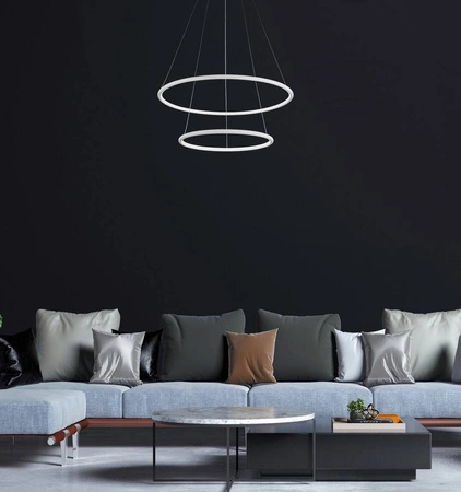 Lampa wisząca ORION WHITE II LED