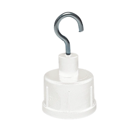 Metalowy Hak Do Girland - Biały, EKO9896