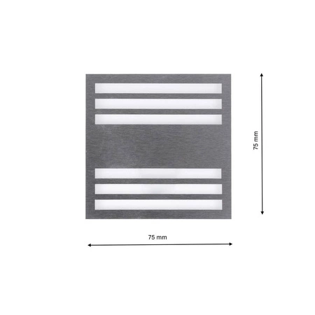 Oprawa schodowa LED 0,6W PEPERS barwa ciepła 3000K EKS0903