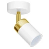 Kinkiet JOKER, MLP6128, biały/złoty, 1x8W GU10