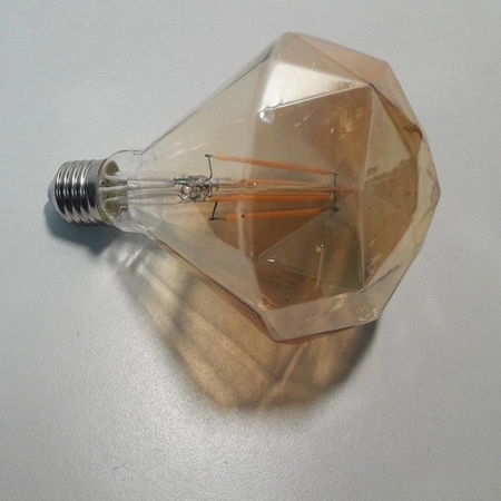 Żarówka FILAMENT LED E27 4W ciepła 2700K diament