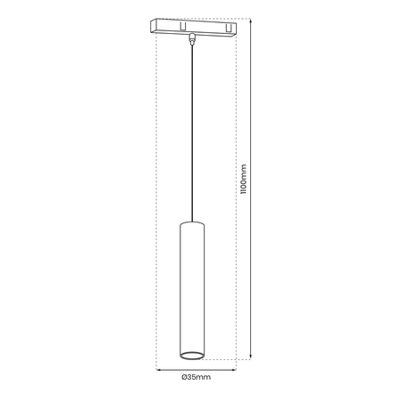 MAGNETIC TRACK 7W 3000K