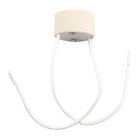 Oprawka ceramiczna gniazdo GU10 z kablem AWG18 2x0,75 15cm