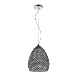 Nowoczesna lampa wisząca FIJI chrom ML5545