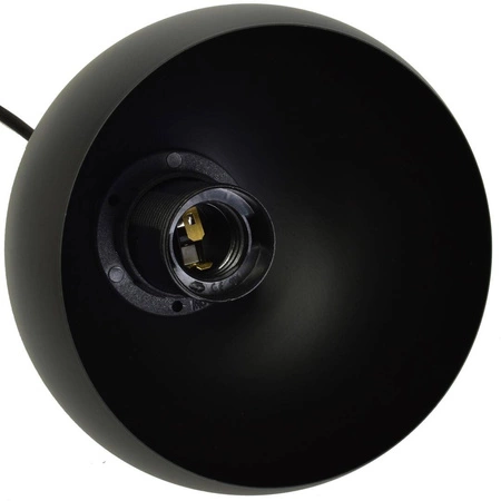Lampa wisząca nowoczesna zwis kula DAMA I czarny śr. 15cm