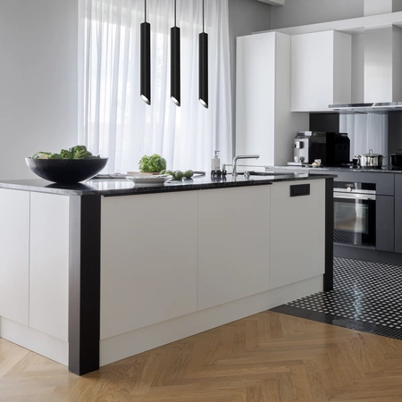 Lampa wisząca CORTE, MLP8829, czarna, 3x8W GU10