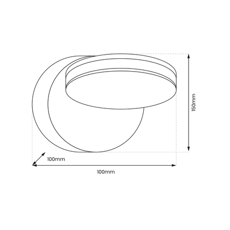 Kinkiet 360° 6W LED ML3731