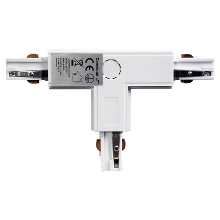 Łącznik szynoprzewodu 3-fazowego TRACK LIGHT typ "T", biały, ML7091