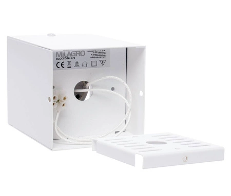 Oprawa natynkowa BLOCCO, ML476, biała, 1x7W LED GU10