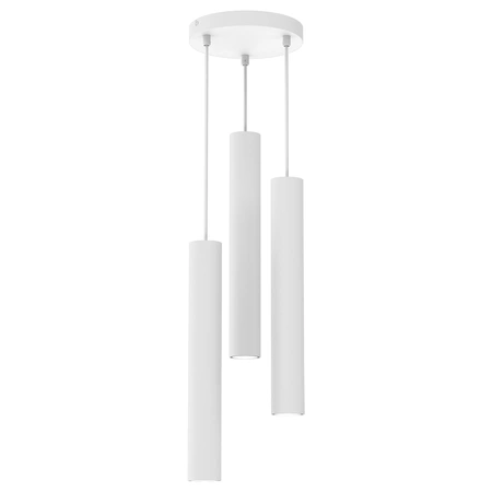 Lampa wisząca HUDSON, MLP8800, biała, 3x8W GU10