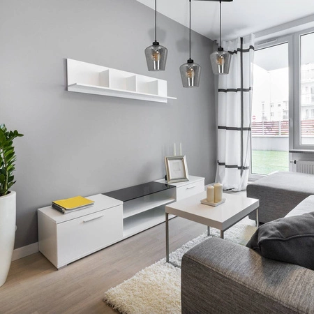 Lampa wisząca listwa SANTIAGO SMOKED 3xE27