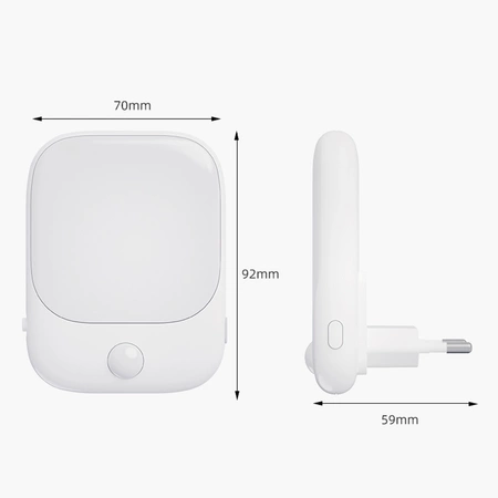 Lampka Wtykowa Pati 2700K + PIR