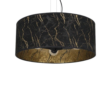 Lampa wisząca SENSO Black/Gold 3xE27 wys. 90cm | czarny złoty