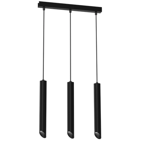 Lampa wisząca CORTE, MLP8829, czarna, 3x8W GU10