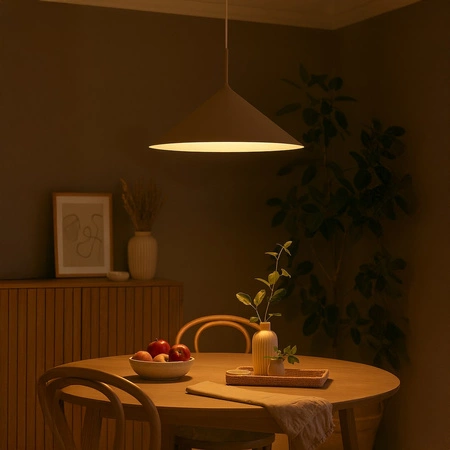 Lampa wisząca CAPITAL TAUPE Ø60cm 1xGX53