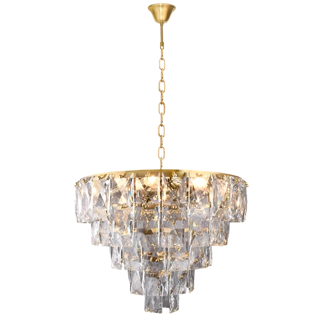Lampa wisząca żyrandol glamour CHELSEA GOLD ML6002