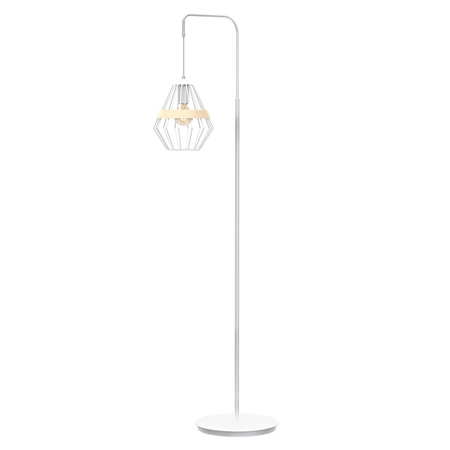 Lampa stojąca podłogowa INDUSTRIALNA CLIFF WHITE 1xE27 MLP5522