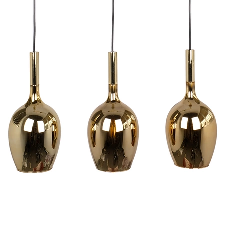 Lampa wisząca LUGANO, złota, 3x40W E14, ML8816