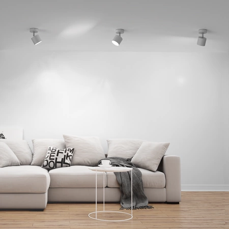 Lampa sufitowa reflektorek DIXIE WHITE GX53 | biały