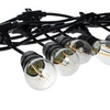 Girlanda EKO 7063 15m z żarówką filamentową 15x0,5W | czarny