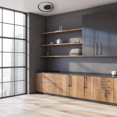 Lampa sufitowa FANTASY, ML6412, czarna, 30W LED, barwa neutralna 4000K