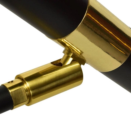 Kinkiet MONZA, MLP6332, czarny/złoty, 1x8W G9