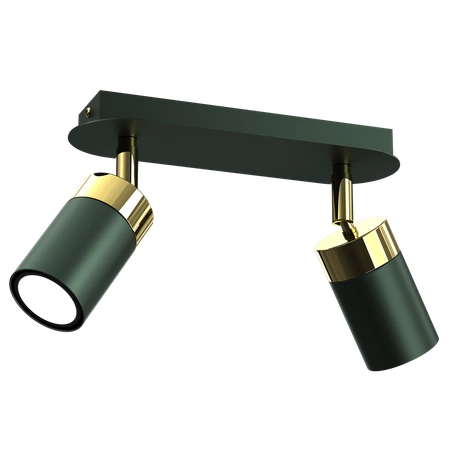 Lampa sufitowa JOKER GREEN/GOLD 2xGU10