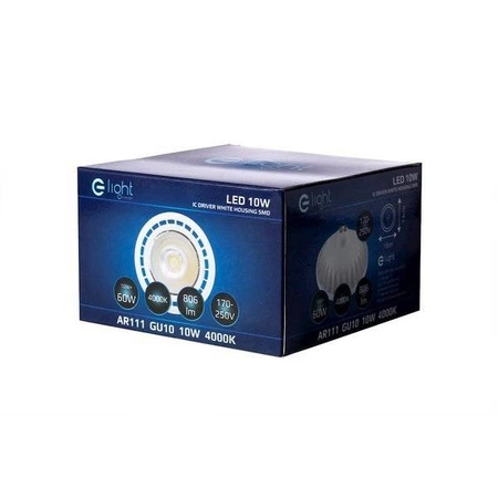 Żarówka LED MR111 GU10 10W biała 4000K neutralna