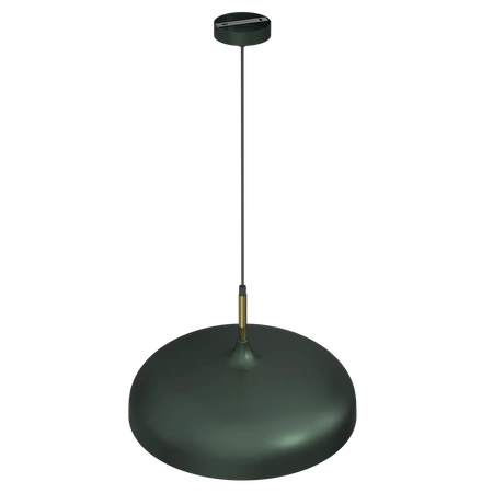 Lampa wisząca LINCOLN, MLP7900, 45 cm, zielony/złoty, 1x60W E27