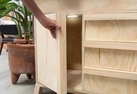 Lampka Podszafkowa 0,5W 4000K 2xAAA stykowa EKPL2424