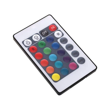 Żarówka LED E27 9W RGBW z pilotem