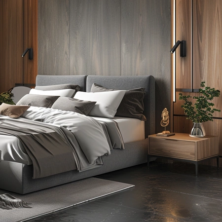 Kinkiet Santi 1xG9 Czarny