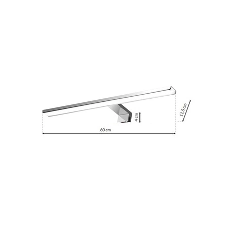 Kinkiet SHINE CHROME 60cm 13,8W LED