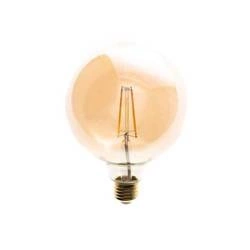 Żarówka Filamentowa LED, E27, G125, 6W, barwa ciepła 2700K, 700lm, Amber