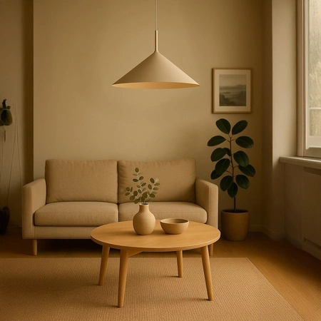 Lampa wisząca CAPITAL TAUPE Ø60cm 1xGX53