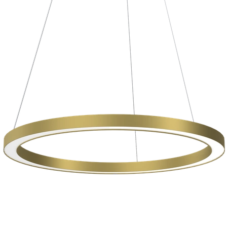 Lampa wisząca GALAXIA, ML8421, złoty mat, 26W LED, barwa ciepła 3500K