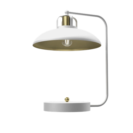 Lampka biurkowa FELIX WHITE/GOLD 1xE27