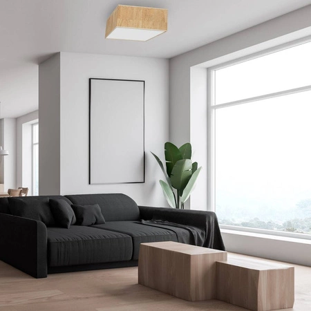 Lampa sufitowa CORK, MLP7517, biały/korkowy, 2x40W E27