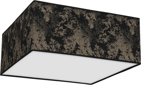 Lampa sufitowa SATINO, 50cm, czarny/złoty, 3x60W E27, MLP7315